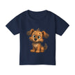 Cute Dog Design Toddler T-Shirt, Perfect for Gifts, Birthdays, Playdates, Animal Lovers, Casual Wear, Kids Clothing