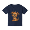 Cute Dog Design Toddler T-Shirt, Perfect for Gifts, Birthdays, Playdates, Animal Lovers, Casual Wear, Kids Clothing