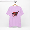 Red Lip Design Unisex Jersey Tee | Casual Wear, Trendy Shirt, Gift for Her, Summer Style, Statement Top