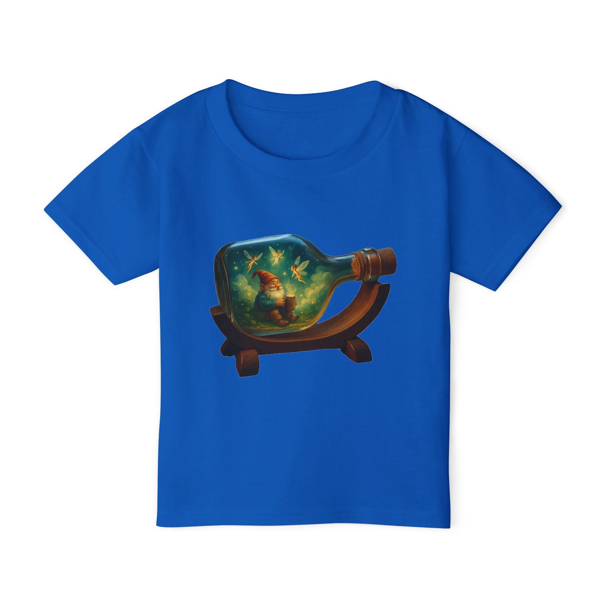 Whimsical Toddler T-Shirt with Bottle Design, Cute Kids Tee, Gift for Toddlers, Birthday Outfit, Playful Apparel