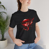 Red Lip Design Unisex Jersey Tee | Casual Wear, Trendy Shirt, Gift for Her, Summer Style, Statement Top