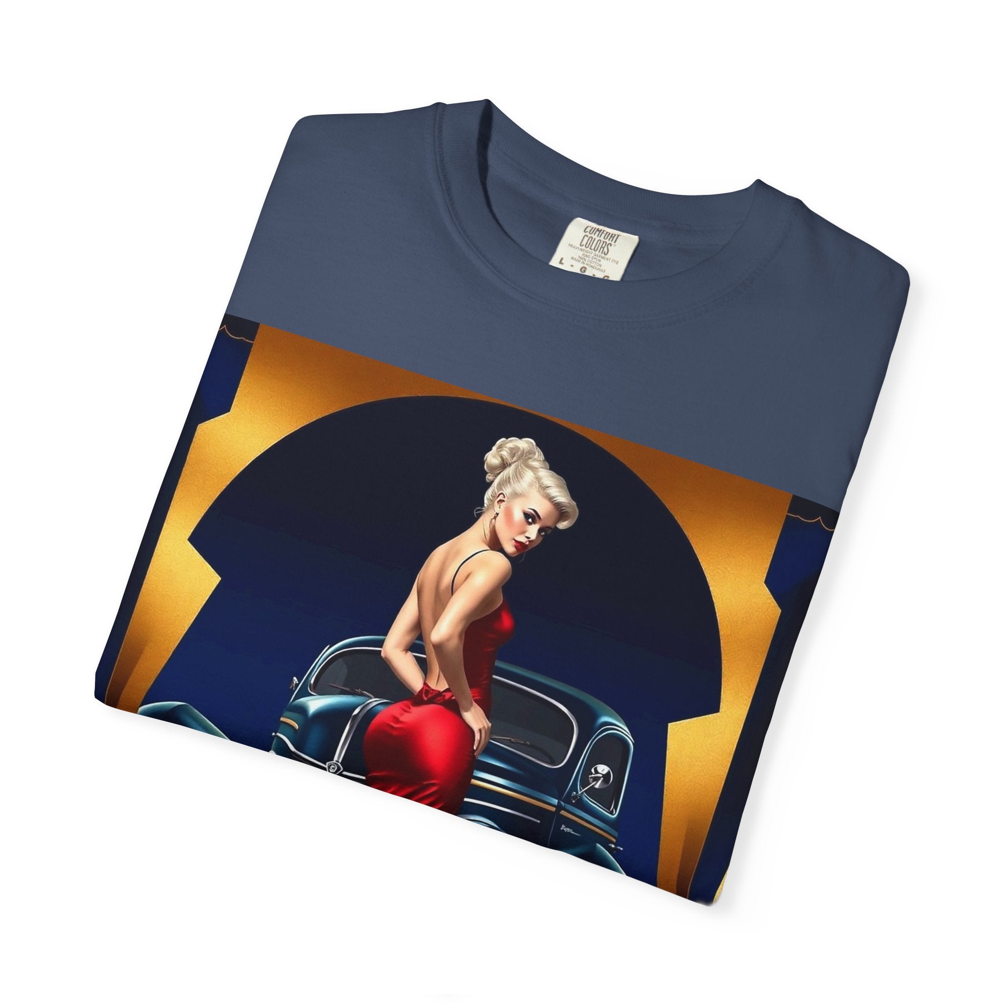 Stylish Glamour T-Shirt for Her, Retro Fashion Tee, Stylish Casual Wear, Gift for Her Trendy T-Shirt for Events