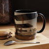 Vintage Aviator Accent Coffee Mug - 11oz, Vibrant Accent Coffee Mug