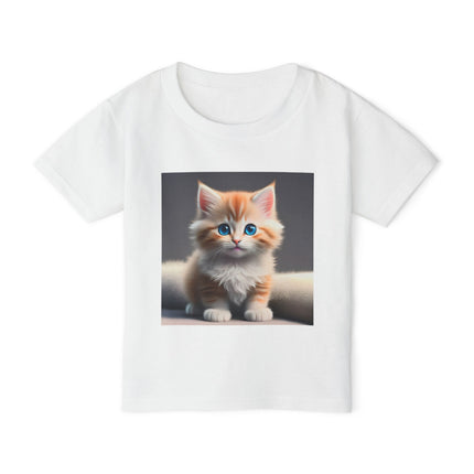 Cute Kitten Toddler T-Shirt | Cute Cat Tee for Kids | Perfect Birthday Gift, Animal Lovers, Pet Lovers, Everyday Wear