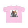 Whimsical Cat Art Toddler Tee Kids' Clothing