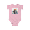 Kitten Infant Bodysuit, Baby Onesie, Newborn Outfit, Baby Shower Gift, Adorable Pet Bodysuit