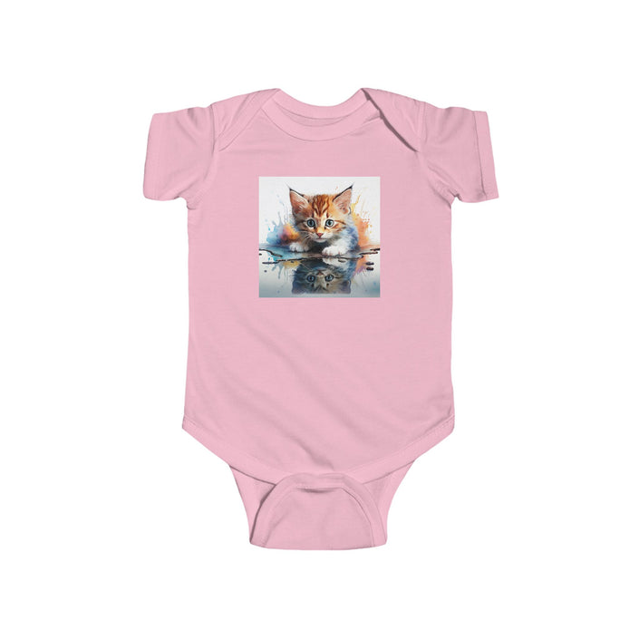 Kitten Infant Bodysuit, Baby Onesie, Newborn Outfit, Baby Shower Gift, Adorable Pet Bodysuit