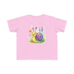 Cute Snail Toddler T-Shirt - Fun & Colorful Jersey Tee for Kids