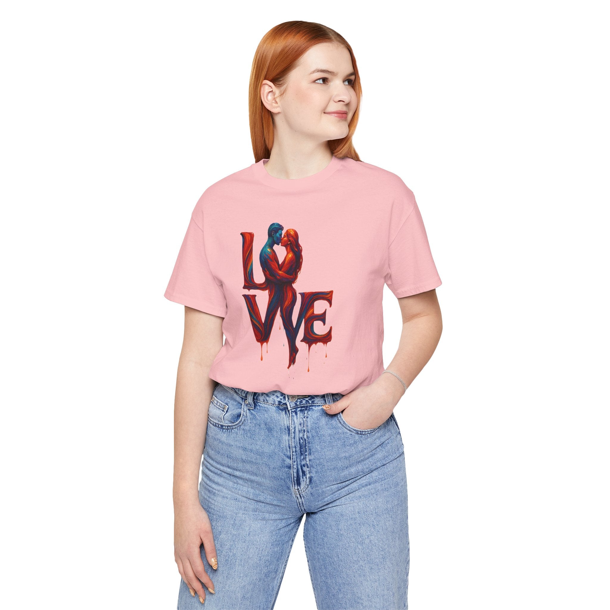Love-Inspired For Her Jersey Tee, Romantic Gift