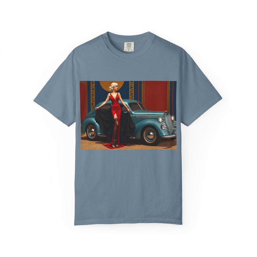 Glamour T-Shirt for Her, Retro Fashion Tee, Stylish Casual Wear, Gift for Her, Trendy T-Shirt for Events