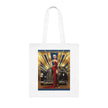 Vintage Glamour Cotton Tote Bag , Artistic Tote Bag