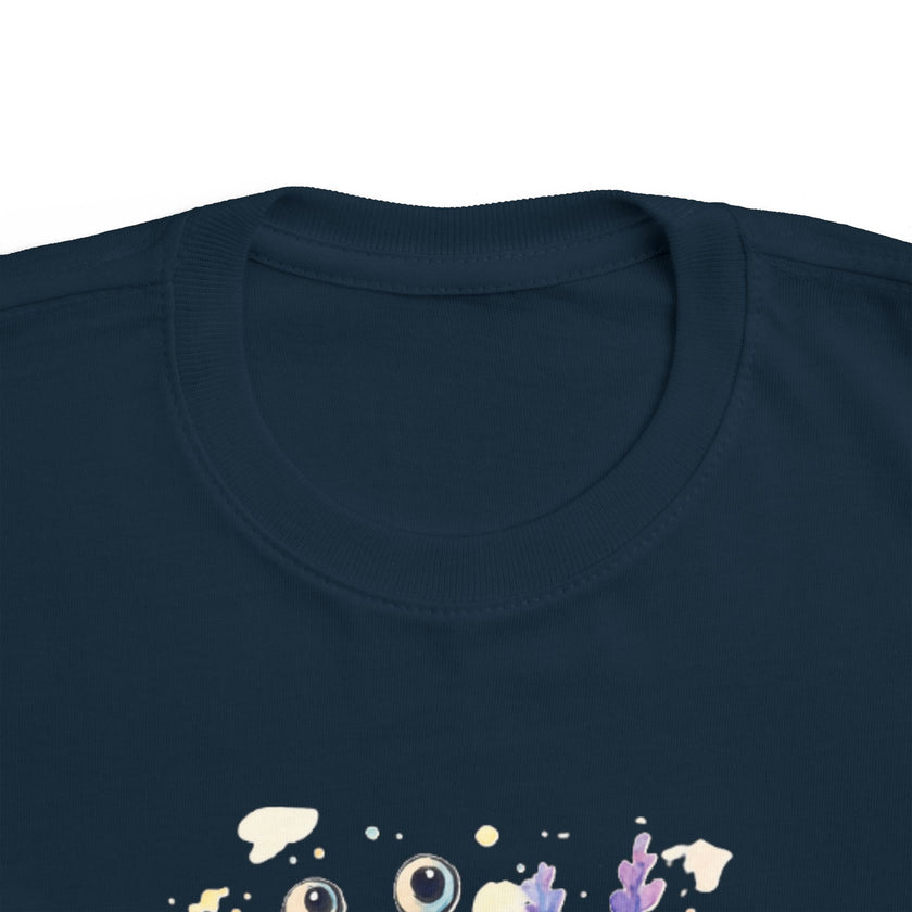 Cute Snail Toddler T-Shirt - Fun & Colorful Jersey Tee for Kids