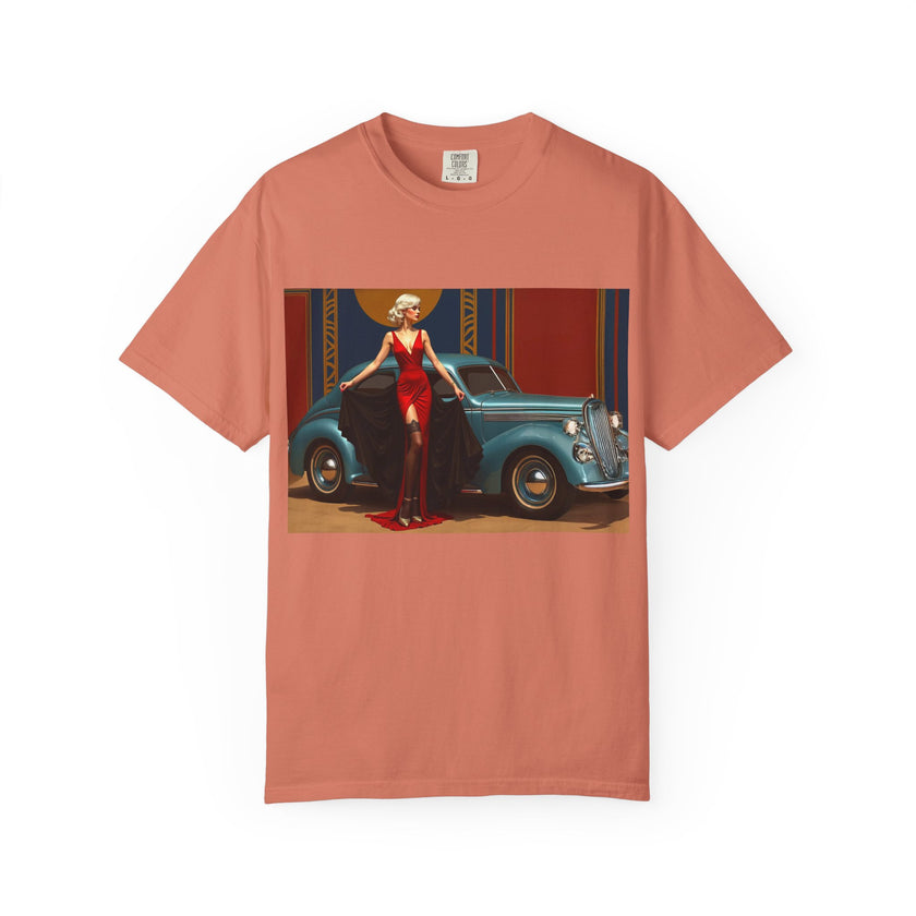 Glamour T-Shirt for Her, Retro Fashion Tee, Stylish Casual Wear, Gift for Her, Trendy T-Shirt for Events