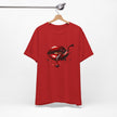 Red Lip Design Unisex Jersey Tee | Casual Wear, Trendy Shirt, Gift for Her, Summer Style, Statement Top