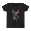 Mystical Phoenix Youth Tee, Magical T-Shirt for Kids, Fantasy Shirt, Perfect Birthday Gift, Summer Outfit, Kids Apparel