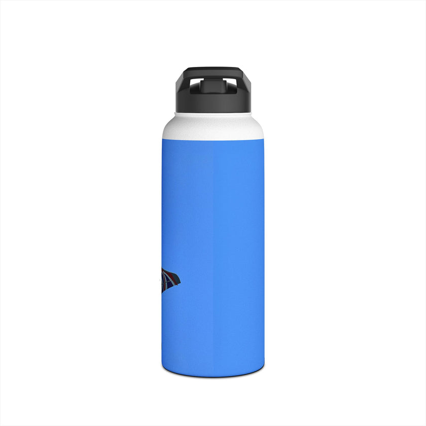 Typhoon Stainless Steel Water Bottle, Jet Design, Gift for Pilot, Travel Hydration, Airforce Lover, Outdoor Adventures
