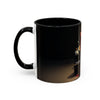 Vintage Glamour Coffee Mug - 11oz with a bold color palette, attracting coffee enthusiasts.