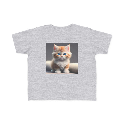Adorable Kitten Toddler Tee – CuteCat Design for Kids