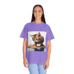 Kitten T-Shirt, Retro Fashion Tee, Stylish Casual Wear, Gift for Her, Trendy T-Shirt for Events