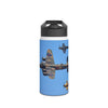 Battle of Britain Flight Stainless Steel Water Bottle, Jet Design, Gift for Pilot, Travel Hydration, Airforce Lover, Outdoor Adventures