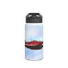 Red Arrows Cross Over Stainless Steel Water Bottle, Jet Design, Gift for Pilot, Travel Hydration, Airforce Lover, Outdoor Adventures, Red Arrows, RAF, British, Aviation,