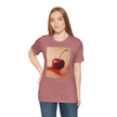 Cherry Splash Graphic Tee - Cute Summer Shirt, Unisex Casual Wear, Gift for Fruit Lovers, Trendy Soft T-Shirt, Fun Statement Top