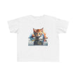 Whimsical Cat Art Toddler Tee Kids' Clothing