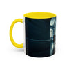 Elegant Cityscape Coffee Mug - 11oz in a serene environment, ideal for relaxation.