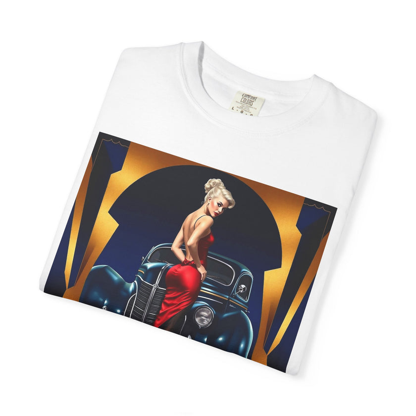 Stylish Glamour T-Shirt, Retro Fashion Tee, Stylish Casual Wear, Gift for Him, Trendy T-Shirt for Events