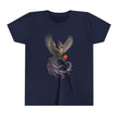 Youth Fantasy Phoenix Tee - Magical Short Sleeve Shirt for Kids