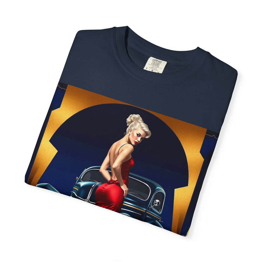 Stylish Glamour T-Shirt for Her, Retro Fashion Tee, Stylish Casual Wear, Gift for Her Trendy T-Shirt for Events