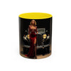 Vintage Glamour Coffee Mug - 11oz gift-wrapped, ideal for special occasions like birthdays.
