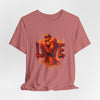Love Embrace Unisex T-Shirt, Romantic Tee, Gift for Couples, Valentine's Day Apparel, Cute Love Shirt, Sweetheart Gift