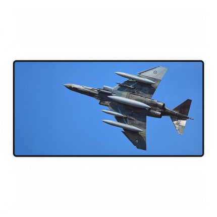Fighter Jet Desk Mat - High-Quality Gaming Desk Pad for Aviation Enthusiasts
