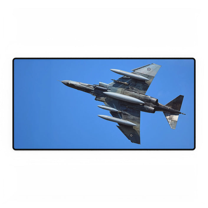 Fighter Jet Desk Mat - High-Quality Gaming Desk Pad for Aviation Enthusiasts