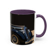 Vintage Glamour Coffee Mug, Vibrant Accent Coffee Mug