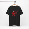 Red Lip Design Unisex Jersey Tee | Casual Wear, Trendy Shirt, Gift for Her, Summer Style, Statement Top