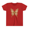 Butterfly Youth Tee, Kids T-Shirt, Summer Style, Birthday Gift, Nature Lover Shirt, Cute Graphic Tee