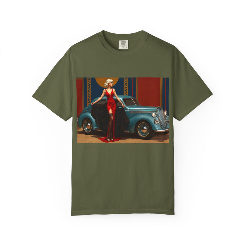 Glamour T-Shirt for Her, Retro Fashion Tee, Stylish Casual Wear, Gift for Her, Trendy T-Shirt for Events