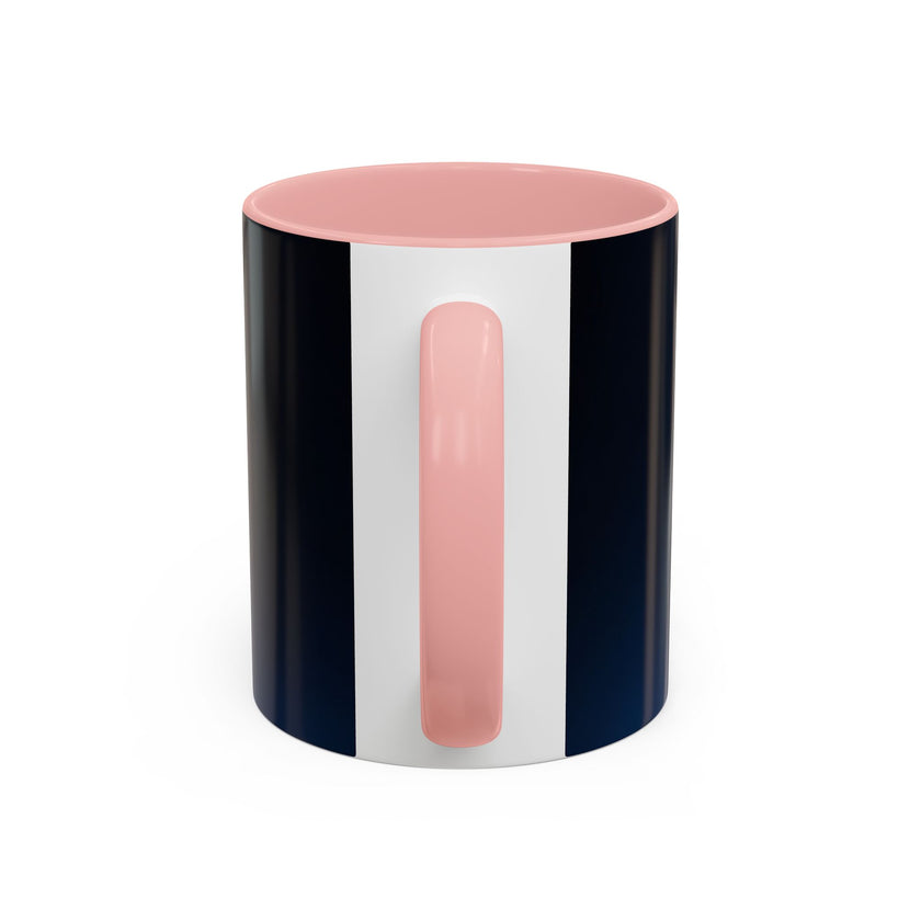 Glamorous Vintage Coffee Mug with vibrant print in a sunlight-filled kitchen.