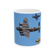WW2 Fighter Ceramic Mug - Perfect Gift for Pilots, Aviation Lovers, Air Force Veterans, Coffee Lovers, Birthday, and Father's Day