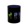 Stylish coffee mug from the Elegant Silhouette Coffee Mug Collection with glossy finish.