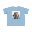 Whimsical Cat Art Toddler Tee Kids' Clothing