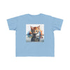 Whimsical Cat Art Toddler Tee Kids' Clothing