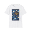 Adventure Compass T-Shirt, Travel Gift, Exploration Tee, Unisex Graphic Shirt, Gift For Him, Outdoor Adventure Apparel