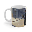 Woman  In Red, A London Policeman, London Mug, Gift for Enthusiasts, Coffee Cup, Retro, Unique, Mug, Charm, Retro, London