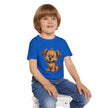 Cute Dog Design Toddler T-Shirt, Perfect for Gifts, Birthdays, Playdates, Animal Lovers, Casual Wear, Kids Clothing