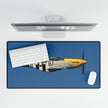 Vintage Airplane Desk Mat - Perfect for Aviation Enthusiasts