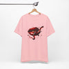 Red Lip Design Unisex Jersey Tee | Casual Wear, Trendy Shirt, Gift for Her, Summer Style, Statement Top