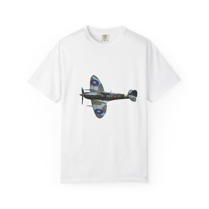 Spitfire T Shirt Aviation Fighter RAF WW2 T-Shirt, Retro Fashion Tee, Stylish Casual Wear, Gift for Him, Trendy T-Shirt for Events